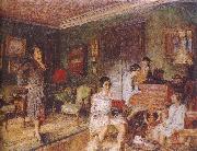 Edouard Vuillard, Mrs Olga with her children
